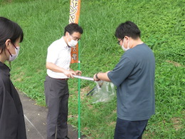 学内清掃